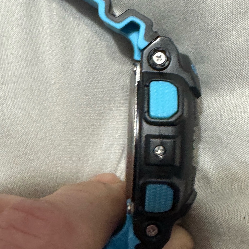 G-Shock Black and Blue Digital Watch - Picture 2 of 7